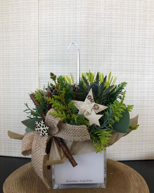 こんにちは😃
フラワーヒルズです。

11月9日の花ごよみ
クリスマスキャンドルアレンジ
の皆様の作品です✨

グリーンコニファーのベースに
キャンドルを立てて🕯

それぞれ工夫を凝らして
アクセサリーを
飾り付けました♪

どれも可愛い😍可愛い💕

お家に飾ってクリスマス🎄
気分が上がりますね❣️

#マーサーズ
#フラワーヒルズ
#フラワーアレンジメント
#クリスマス
#キャンドル
#楽しい時間
#癒し
#グリーン
#コニファー
#ヒバ
#ブルーアイス
#スター
#花のある暮らし